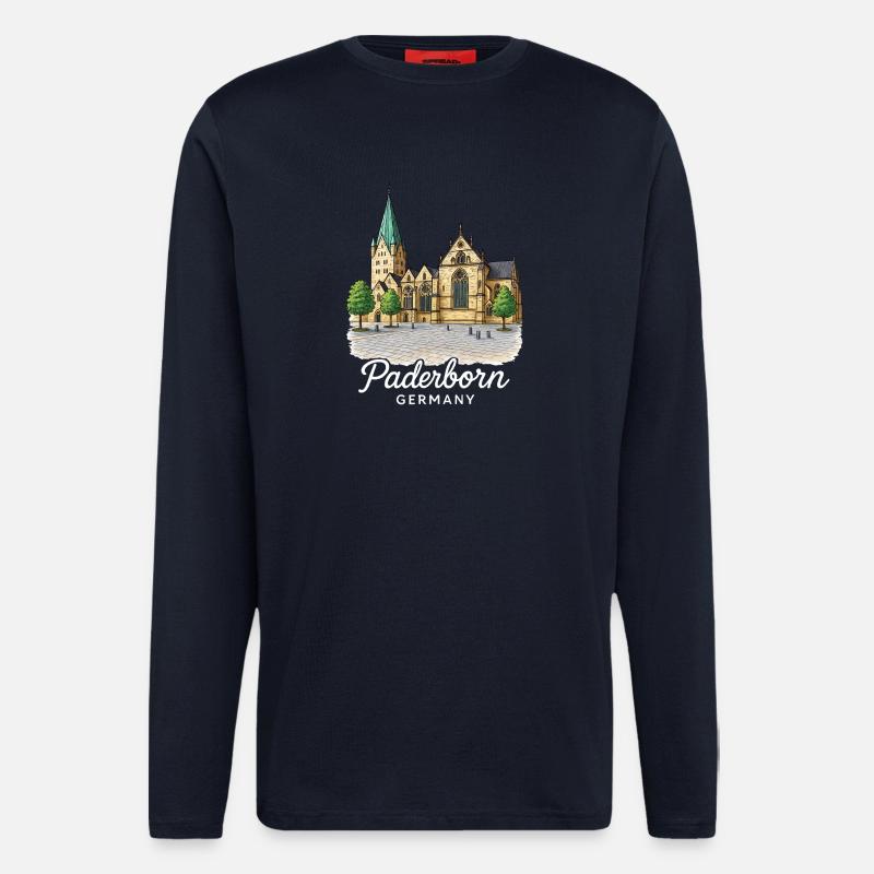 Paderborn - Langarmshirt - made by SPREAD  - DARK NAVY