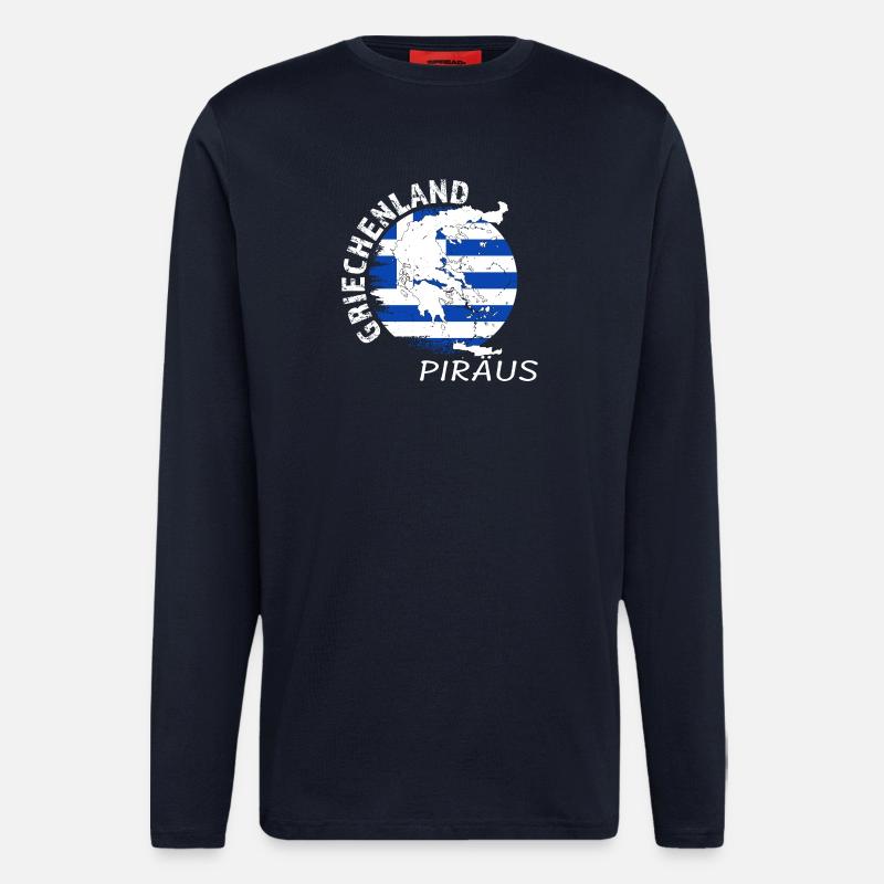 Piräus - Langarmshirt - made by SPREAD  - DARK NAVY