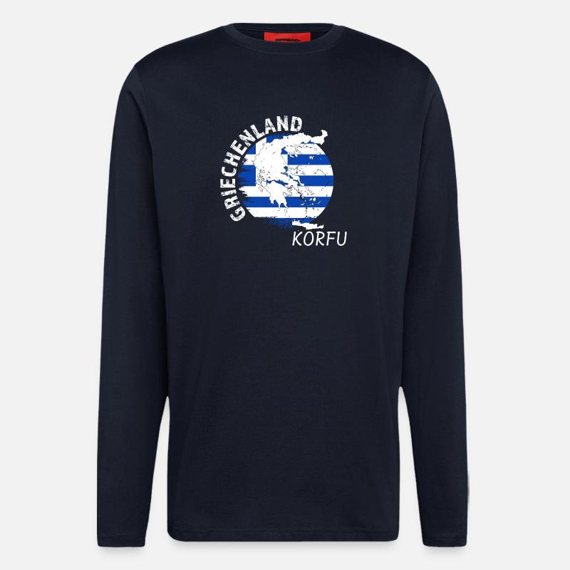 Corfu - Longsleeve - made by SPREAD - DARK NAVY