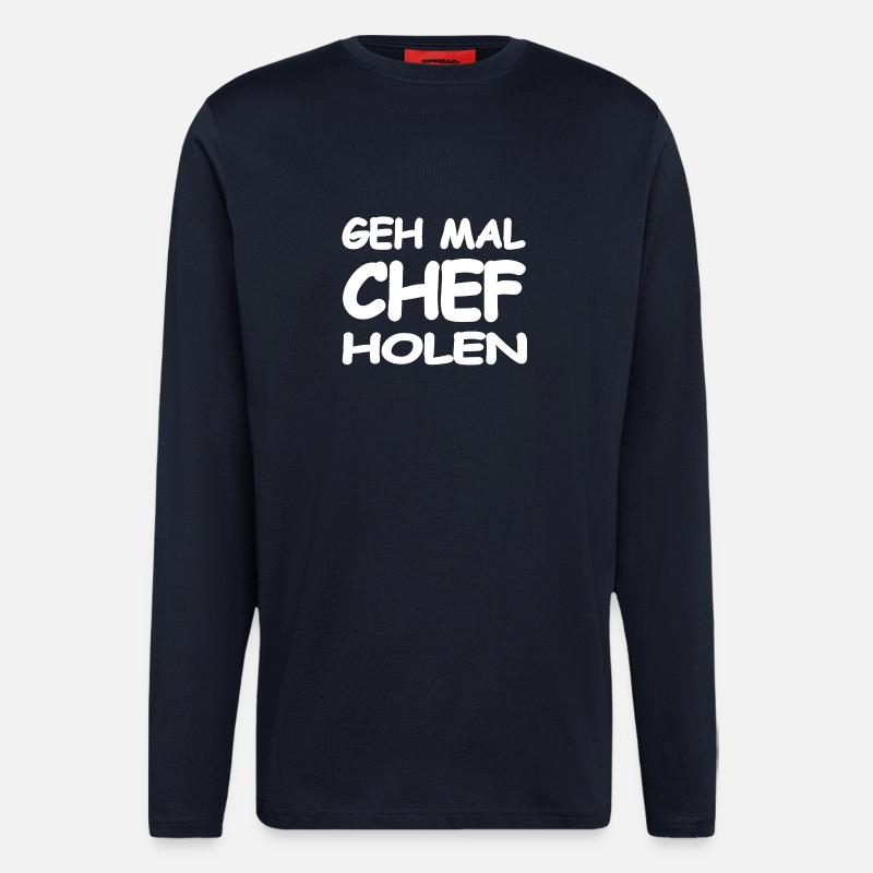 Chef - Langarmshirt - made by SPREAD  - DARK NAVY