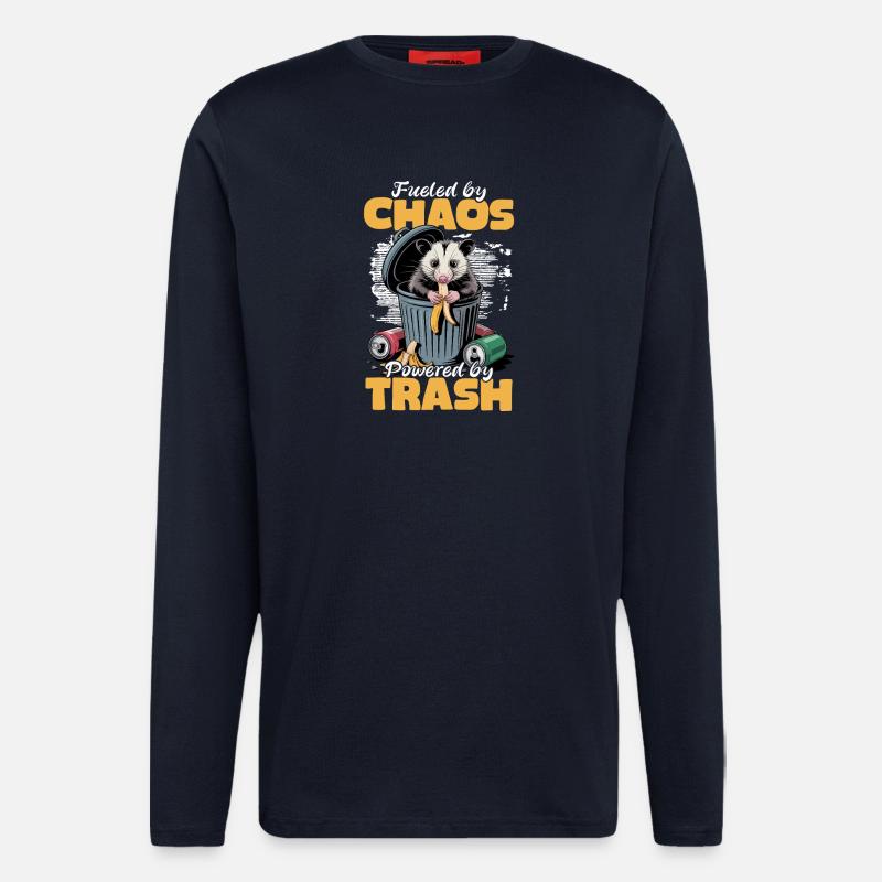Funny Opossum - Langarmshirt - made by SPREAD  - DARK NAVY