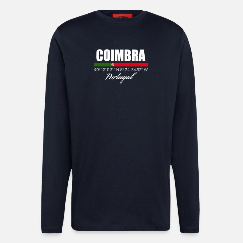 Coimbra - Longsleeve - made by SPREAD - DARK NAVY