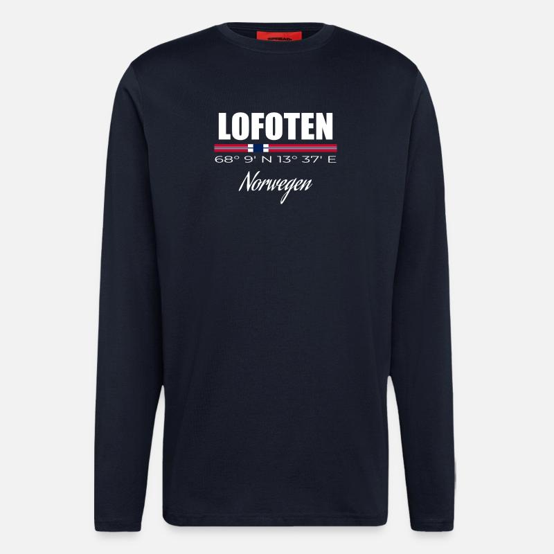 Lofoten - Langarmshirt - made by SPREAD  - DARK NAVY
