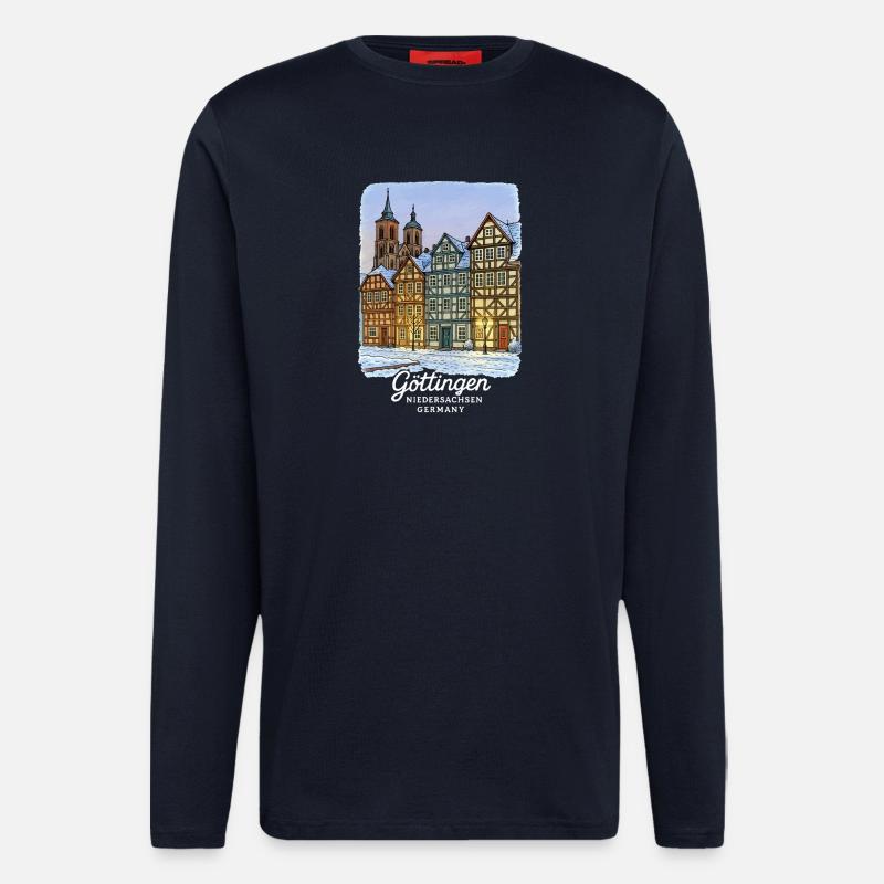 Göttingen - Langarmshirt - made by SPREAD - DARK NAVY