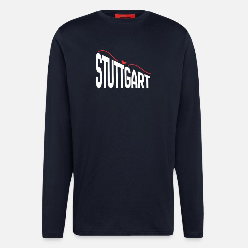 Stuttgart - Langarmshirt - made by SPREAD  - DARK NAVY