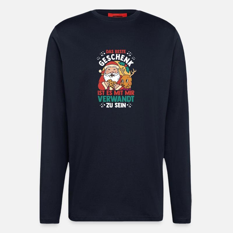 Bogenschütze Bogensport Bogenschießen - Langarmshirt - made by SPREAD  - DARK NAVY