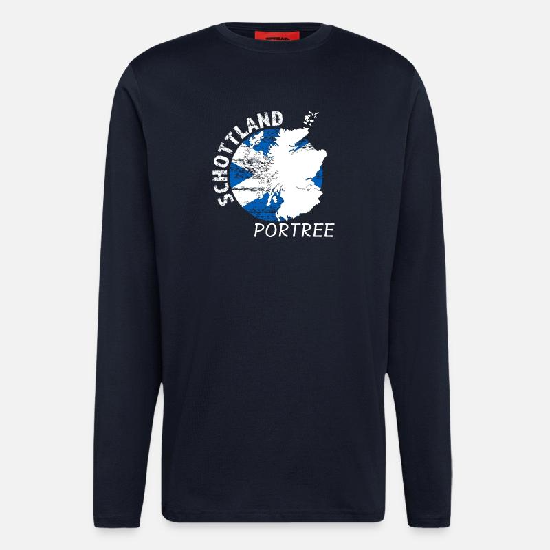 Portree - Langarmshirt - made by SPREAD - DARK NAVY