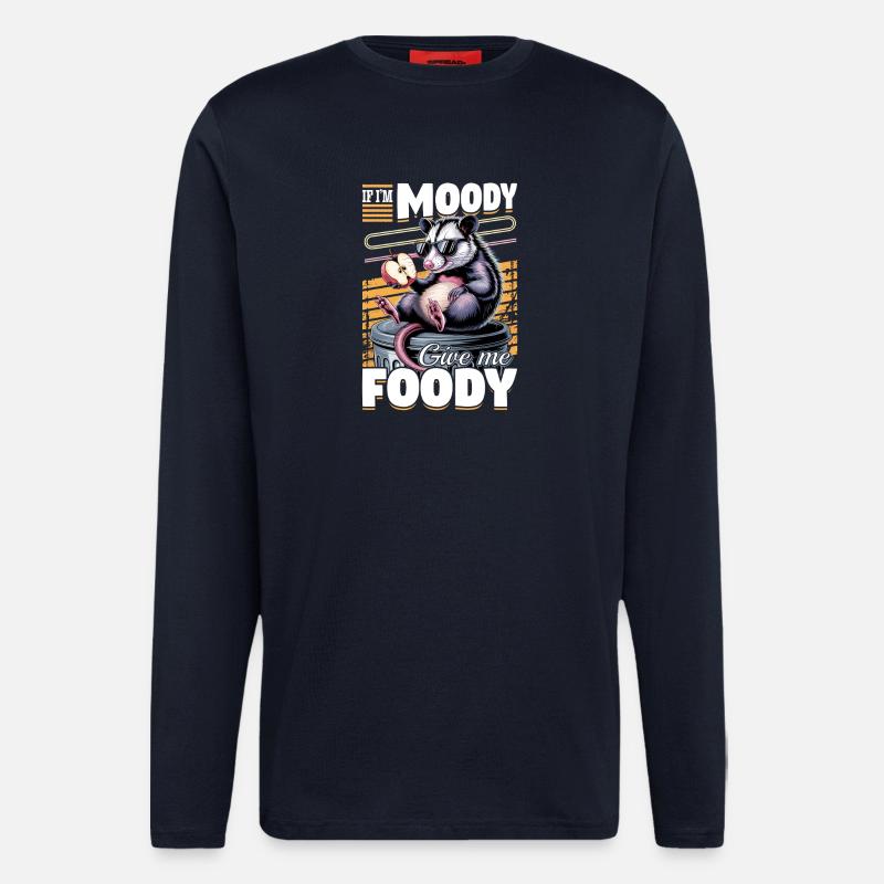 Funny Opossum - Langarmshirt - made by SPREAD  - DARK NAVY