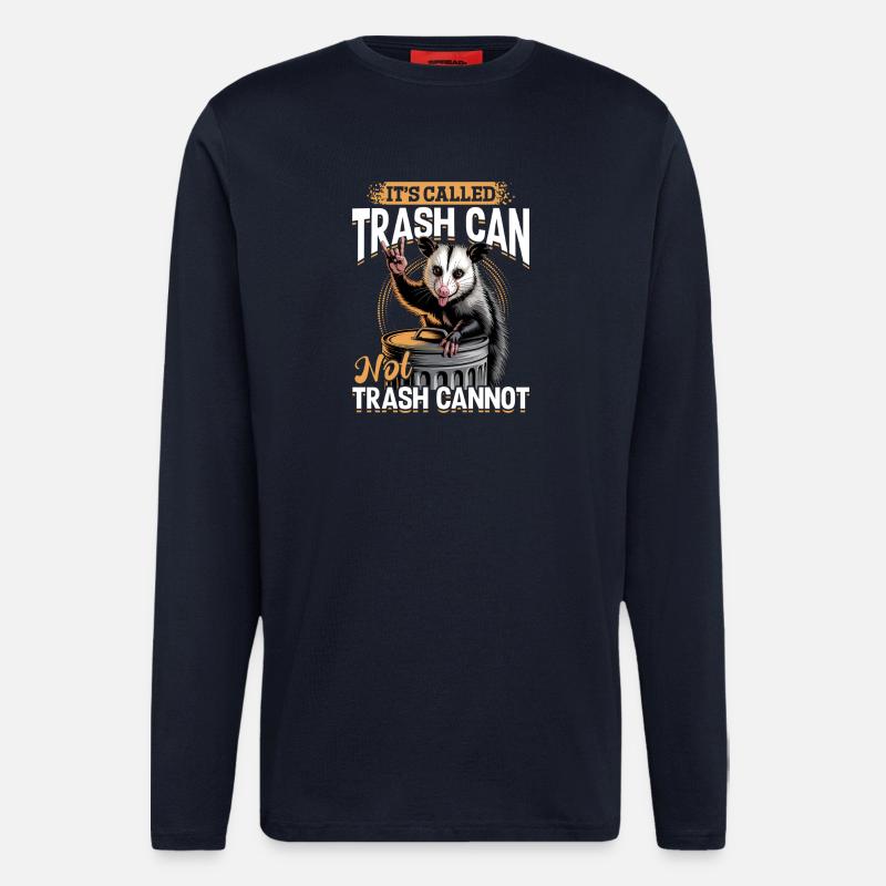 Funny Opossum - Langarmshirt - made by SPREAD  - DARK NAVY