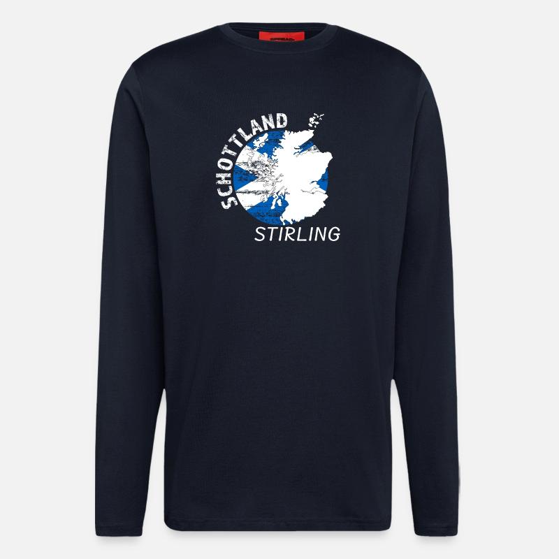 Stirling - Langarmshirt - made by SPREAD - DARK NAVY