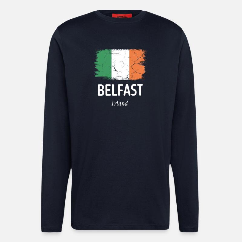 Belfast - Langarmshirt - made by SPREAD  - DARK NAVY