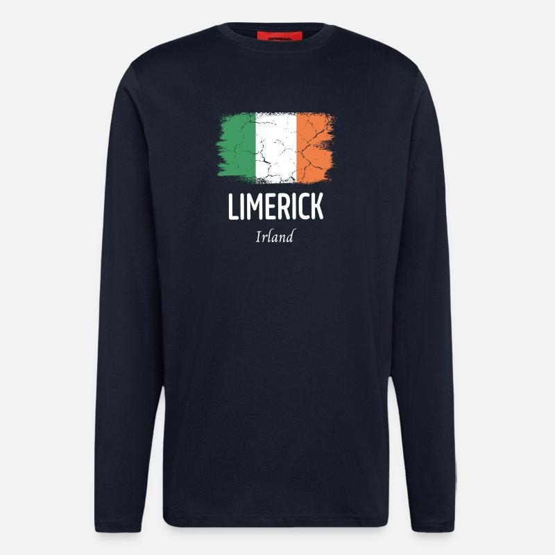 Limerick - Langarmshirt - made by SPREAD - DARK NAVY