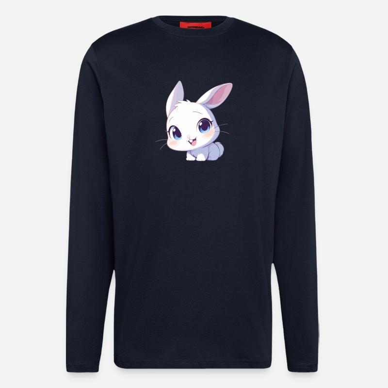 Hasen Hase - Langarmshirt - made by SPREAD - DARK NAVY