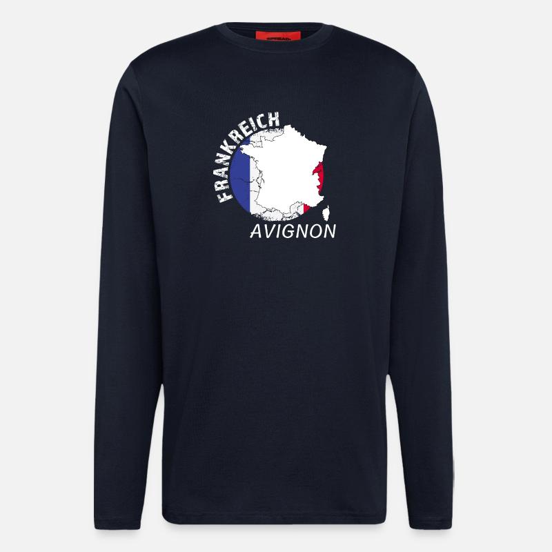 Avignon - Langarmshirt - made by SPREAD  - DARK NAVY