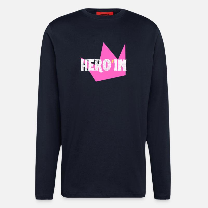 Heldin - Langarmshirt - made by SPREAD  - DARK NAVY