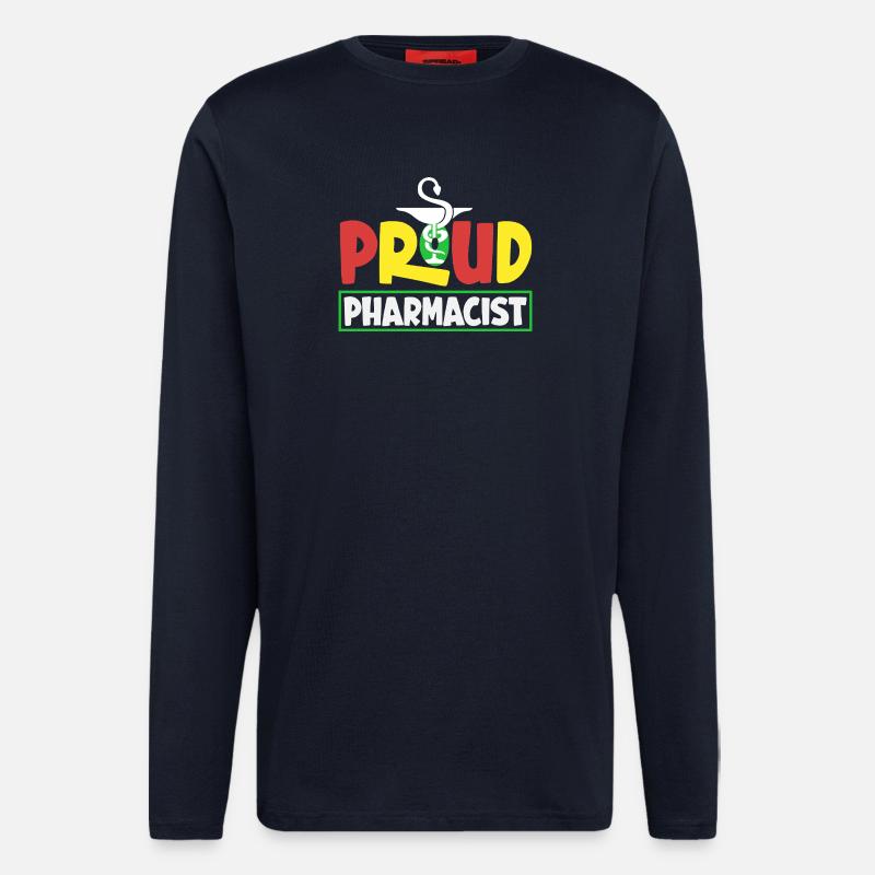 Apotheker Pharmazeutisch-technischer - Langarmshirt - made by SPREAD  - DARK NAVY