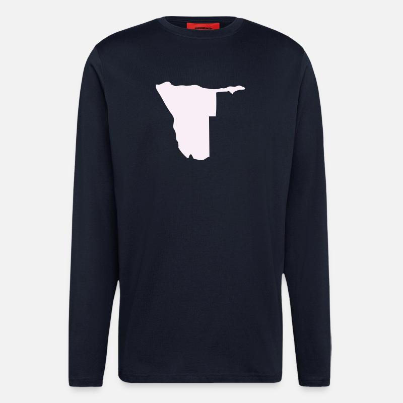 Nambia Silhouette - Langarmshirt - made by SPREAD - DARK NAVY