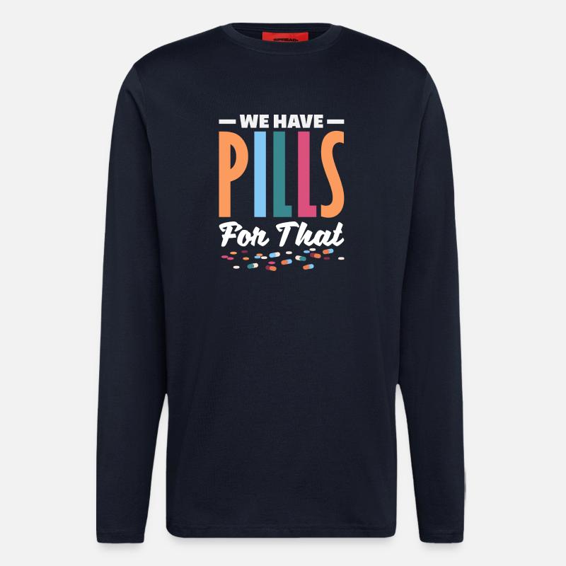 Pharmacist Pharmaceutical Technical - Longsleeve - made by SPREAD  - DARK NAVY