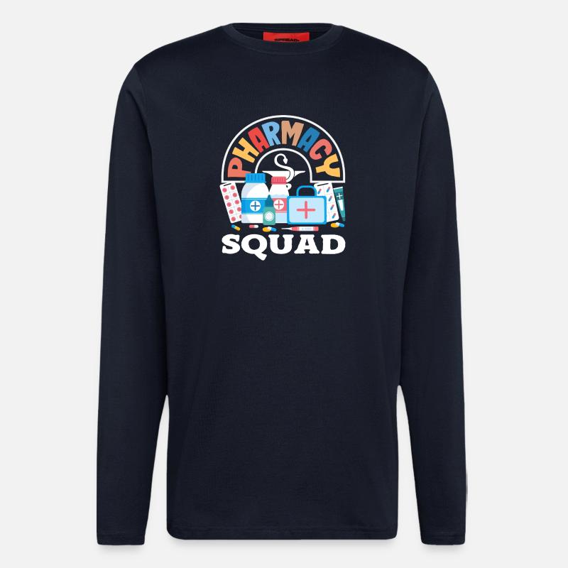 Pharmacist Pharmaceutical Technical - Longsleeve - made by SPREAD  - DARK NAVY