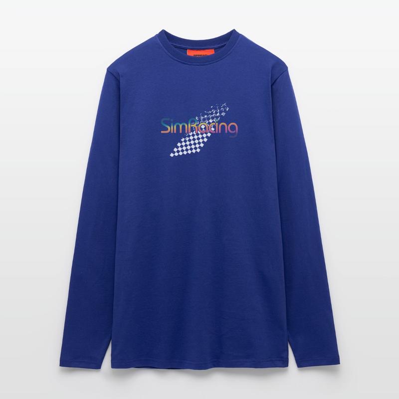 SimRacing Gradient Logo Longsleeve - made by SPREAD 