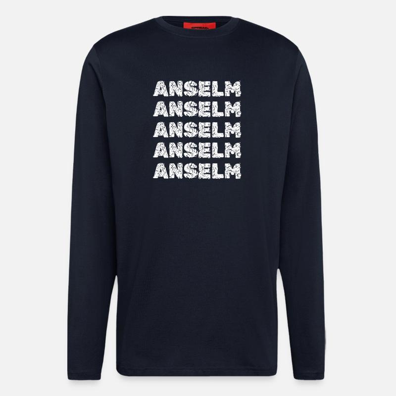 Gift for Anselm - Longsleeve - made by SPREAD  - DARK NAVY