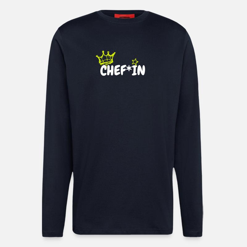 ChefIn  - Langarmshirt - made by SPREAD  - DARK NAVY