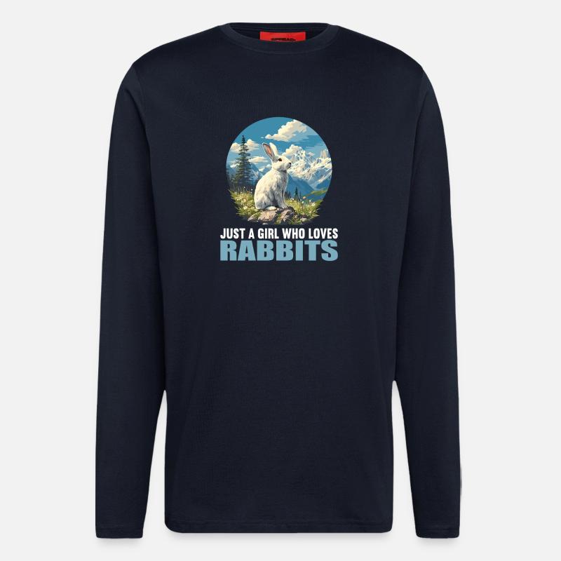 Hasen Hase - Langarmshirt - made by SPREAD  - DARK NAVY