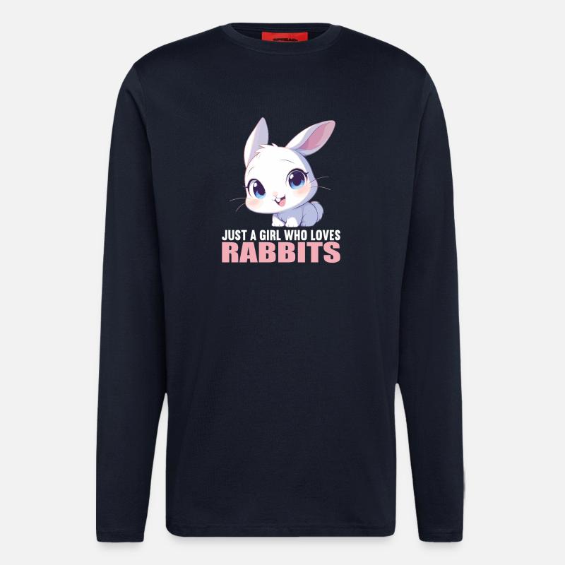 Hasen Hase - Langarmshirt - made by SPREAD  - DARK NAVY