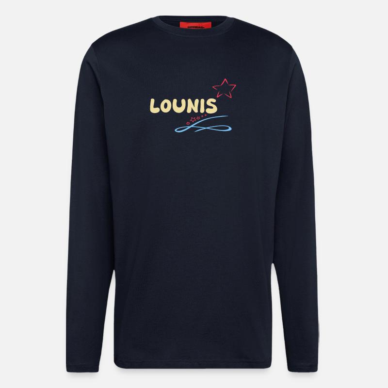 Lounis - Langarmshirt - made by SPREAD  - DARK NAVY