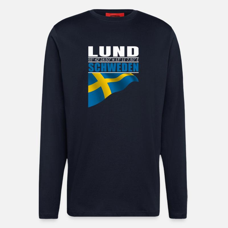 Lund - Langarmshirt - made by SPREAD  - DARK NAVY