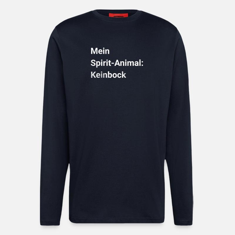 Sarkasmus12 - Langarmshirt - made by SPREAD  - DARK NAVY