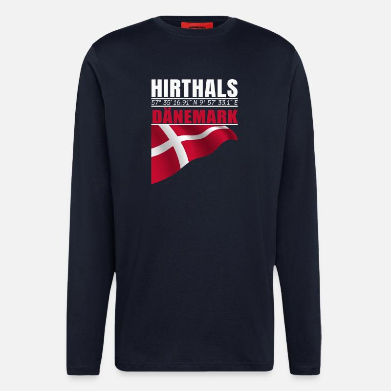 Hirthals - Langarmshirt - made by SPREAD  - DARK NAVY