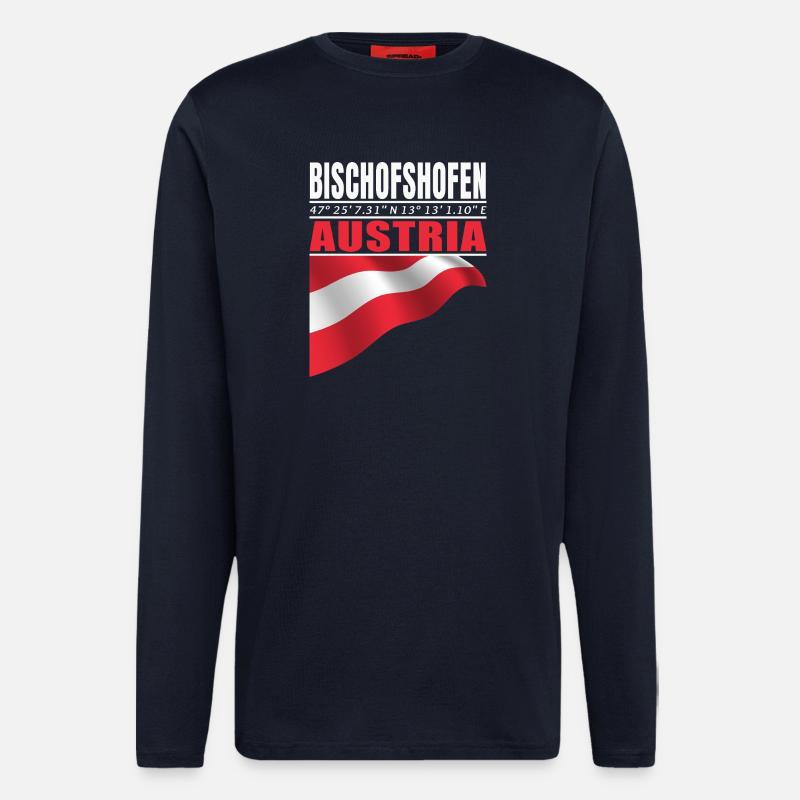 Bischofshofen - Longsleeve - made by SPREAD  - DARK NAVY