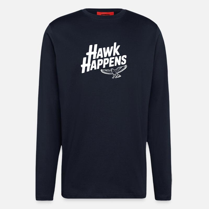 Hawk Happens - Langarmshirt - made by SPREAD  - DARK NAVY