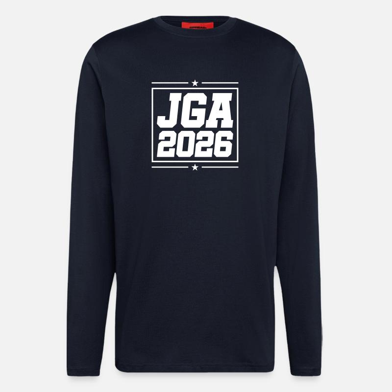 Jga 2026 Junggesellenabschied - Langarmshirt - made by SPREAD  - DARK NAVY