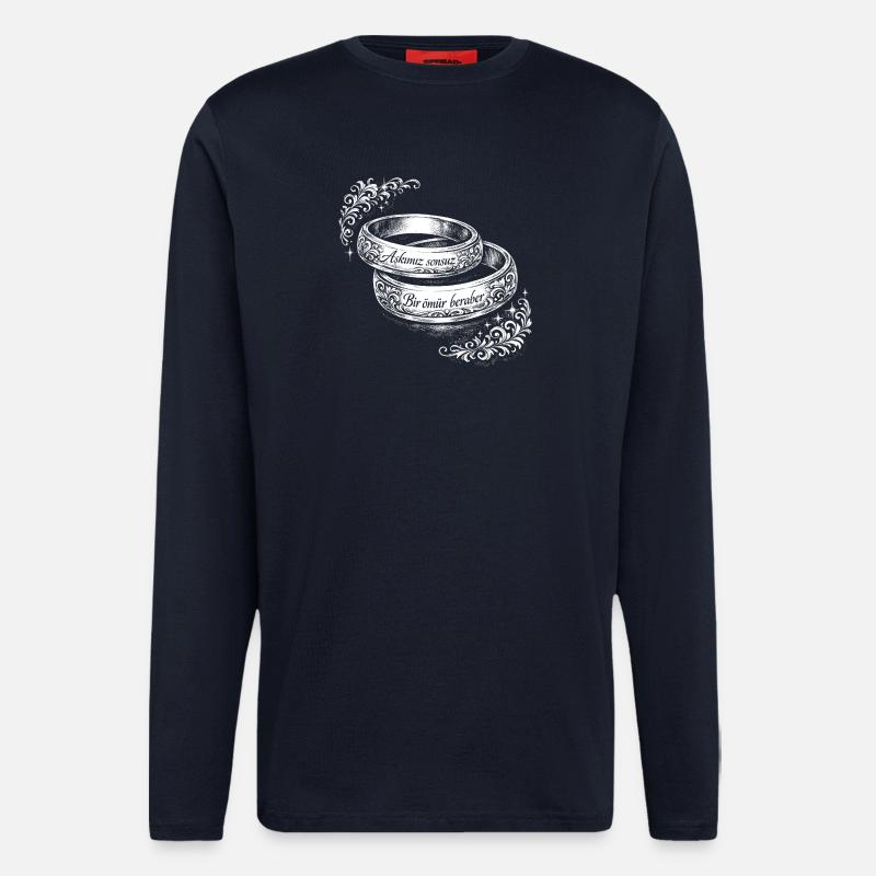 Düğün - Langarmshirt - made by SPREAD  - DARK NAVY