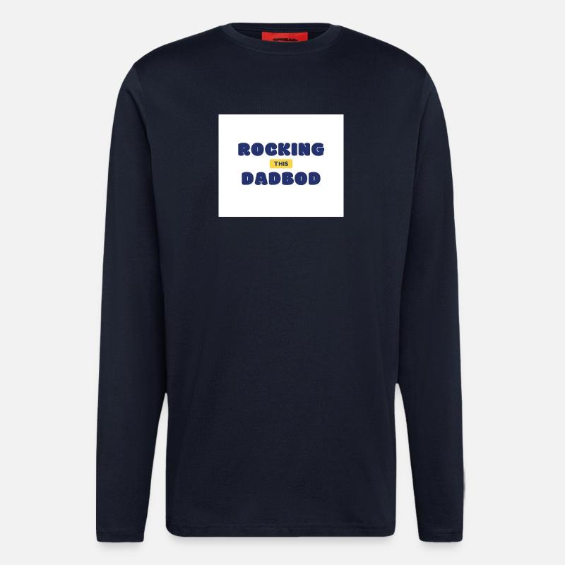 Rocking This Dad Bod - Longsleeve - made by SPREAD - DARK NAVY