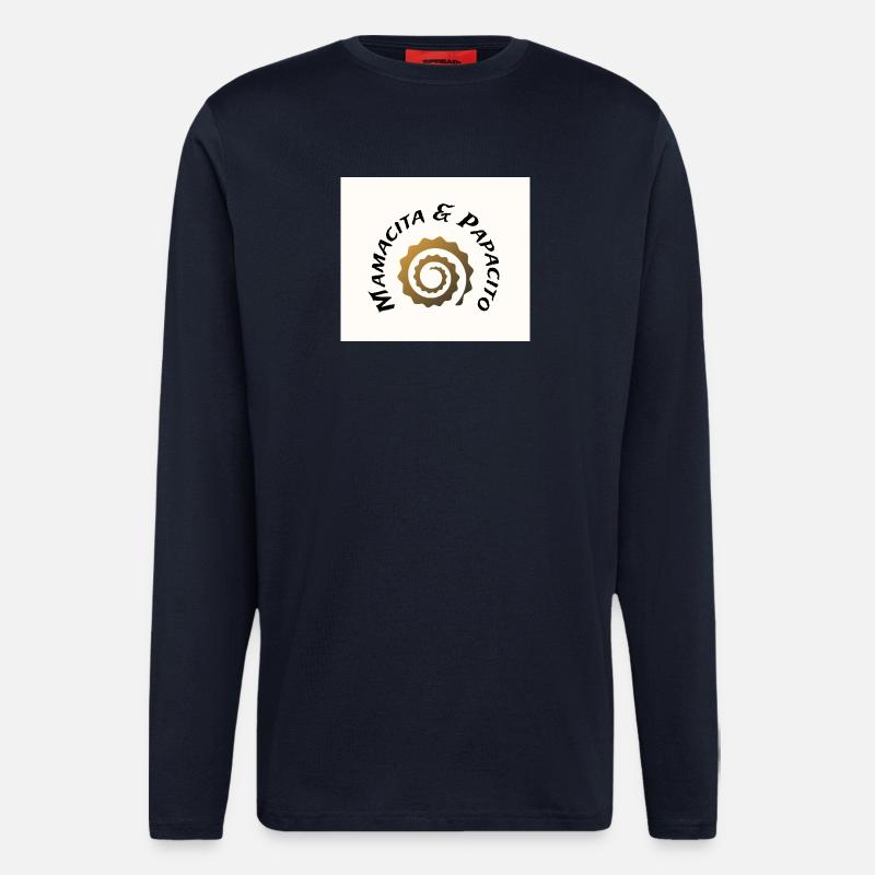 M&P-Logo - Langarmshirt - made by SPREAD  - DARK NAVY