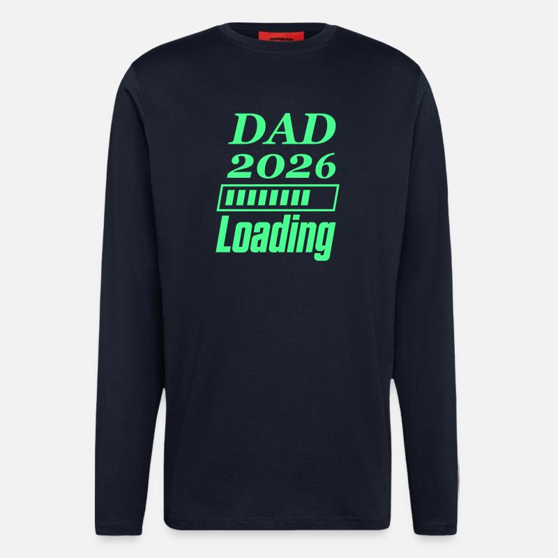 Dad 2026 Loading - Langarmshirt - made by SPREAD  - DARK NAVY