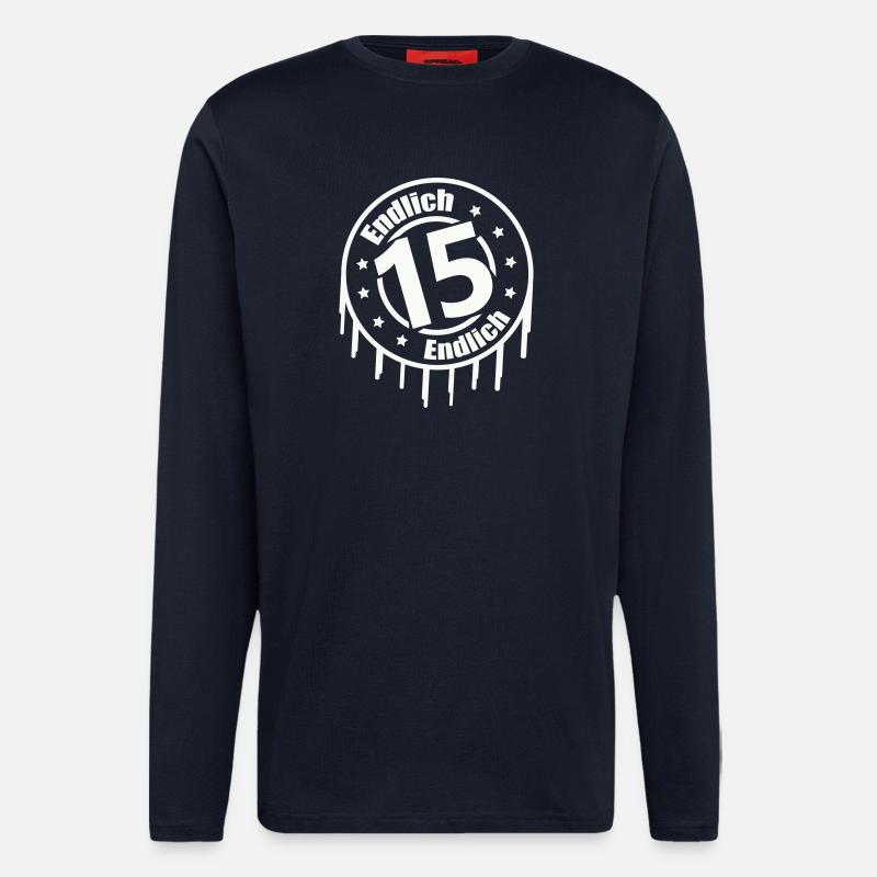 Endlich 15 - Langarmshirt - made by SPREAD  - DARK NAVY