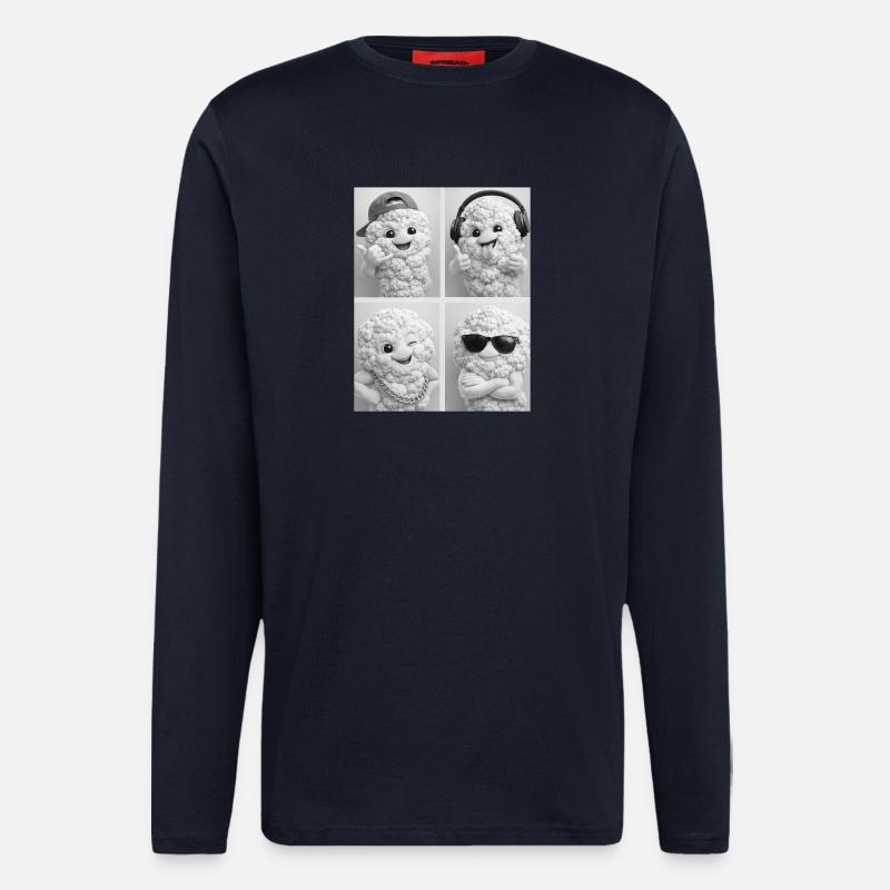 Cauliflower - Langarmshirt - made by SPREAD  - DARK NAVY