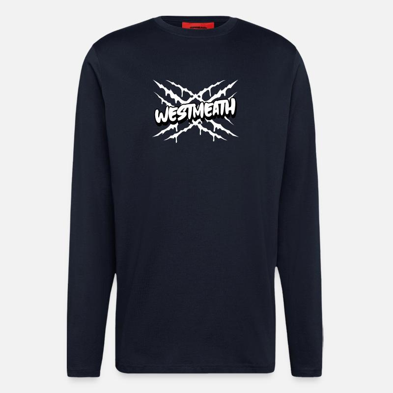 Westmeath, Irland - Langarmshirt - made by SPREAD  - DARK NAVY