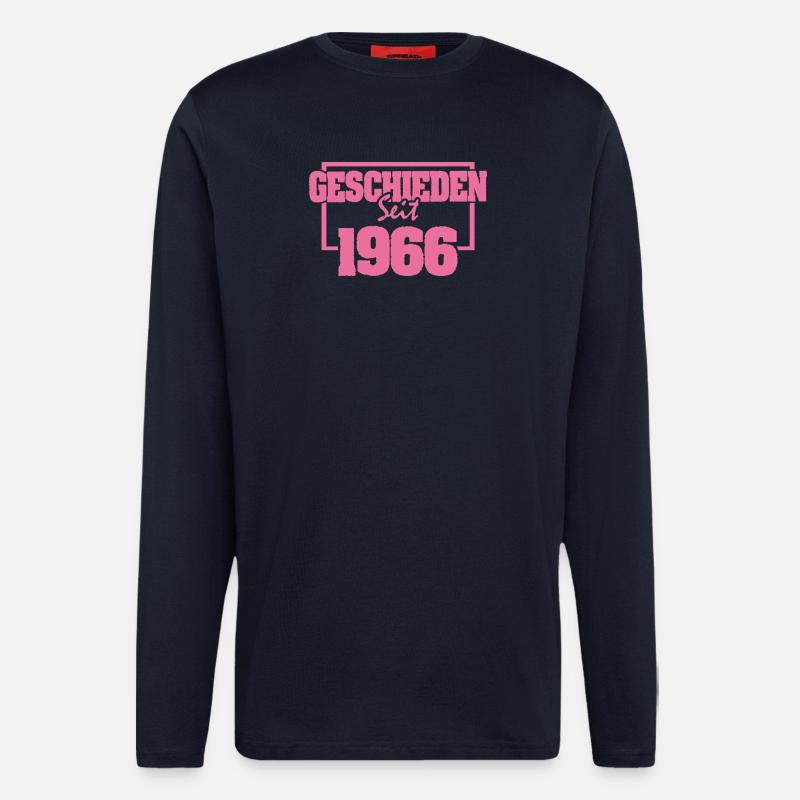 Single 1966 - Langarmshirt - made by SPREAD  - DARK NAVY