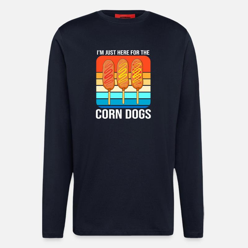 Corn Dog - Langarmshirt - made by SPREAD  - DARK NAVY