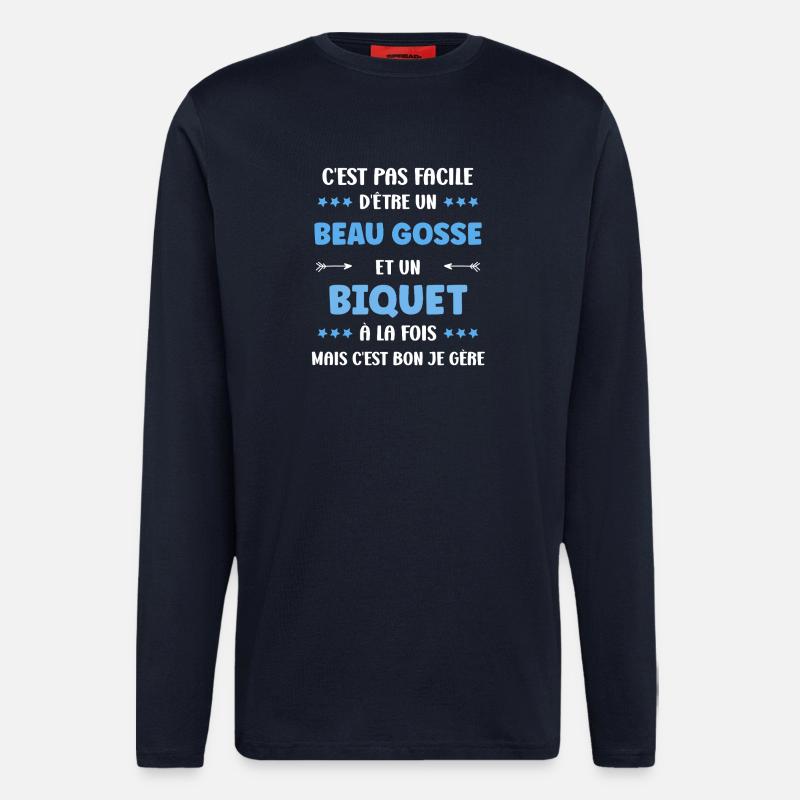 Biquet - Langarmshirt - made by SPREAD  - DARK NAVY