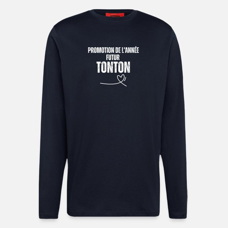 Uncle Future Year Promo - Longsleeve - made by SPREAD  - DARK NAVY