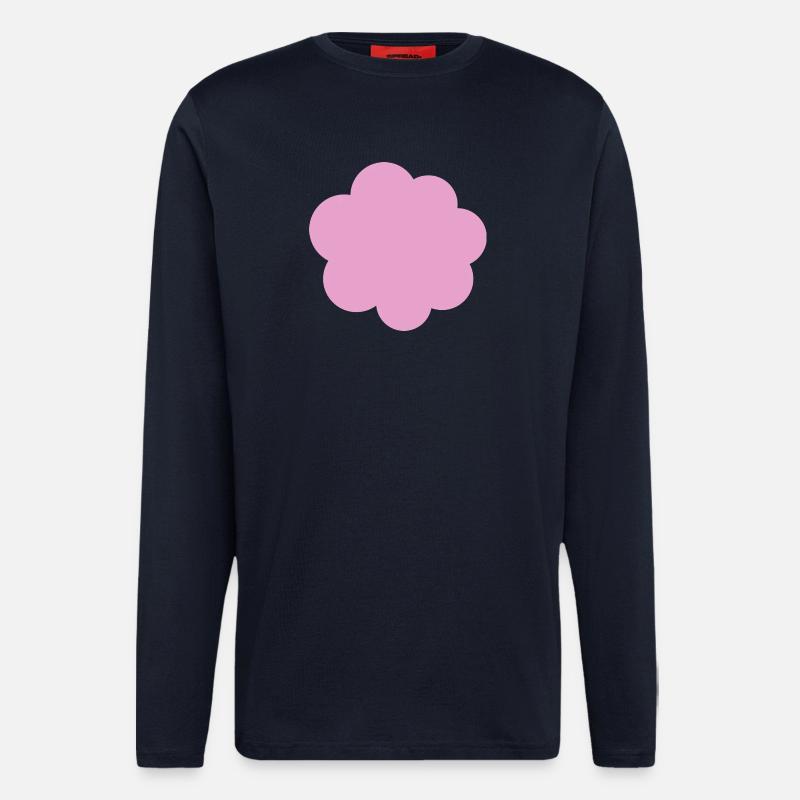 Bunny rabbit tail - Longsleeve - made by SPREAD  - DARK NAVY
