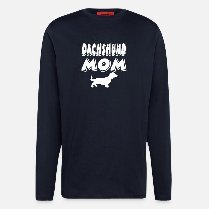 Dackel - Langarmshirt - made by SPREAD  - DARK NAVY
