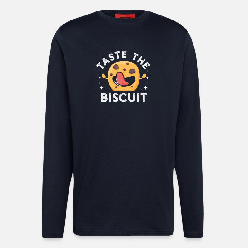 Taste The Biscuit Charakter - Langarmshirt - made by SPREAD  - DARK NAVY