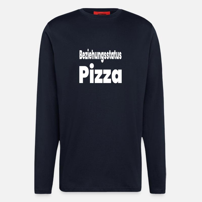 Pizza - Langarmshirt - made by SPREAD  - DARK NAVY